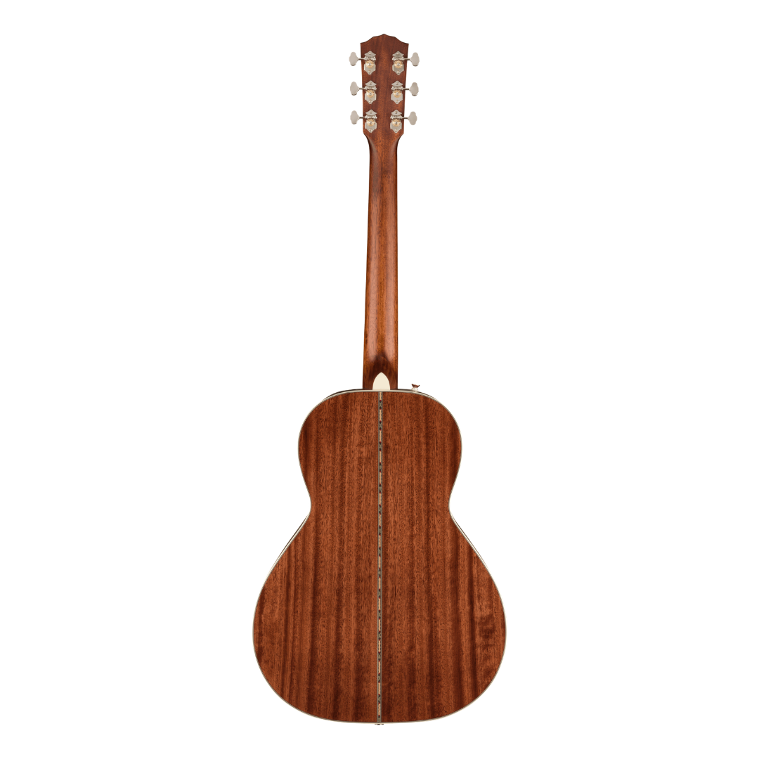 Fender Paramount PS-220E Parlor Acoustic-Electric Guitar - Natural, Solid Spruce Top