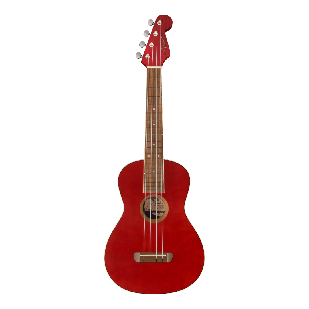 Fender Avalon Tenor Ukulele - Cherry, Walnut Fingerboard