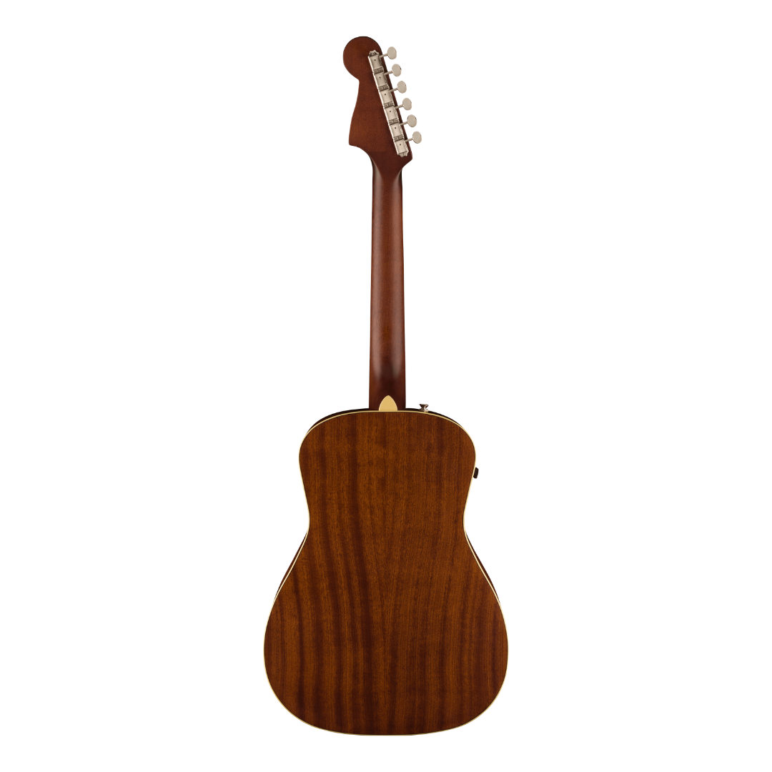 Fender Malibu™ Player Acoustic-Electric Guitar - Fiesta Red, Parlor Size