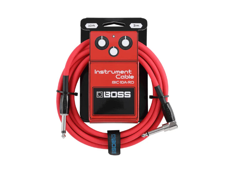 BOSS BIC-10A-RD Red Instrument Cable (3m / 10ft)