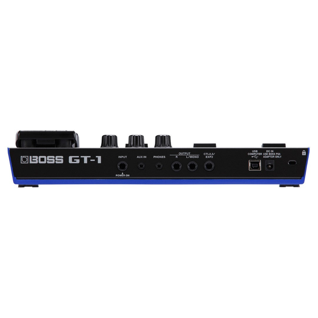 Boss GT-1 guitar effects processor on a white background
