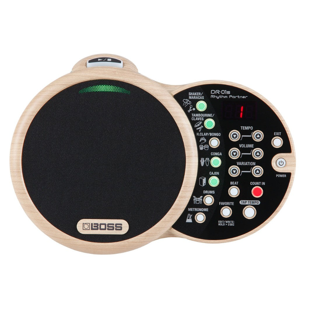 BOSS DR-01S Rhythm Partner Acoustic Percussion Companion