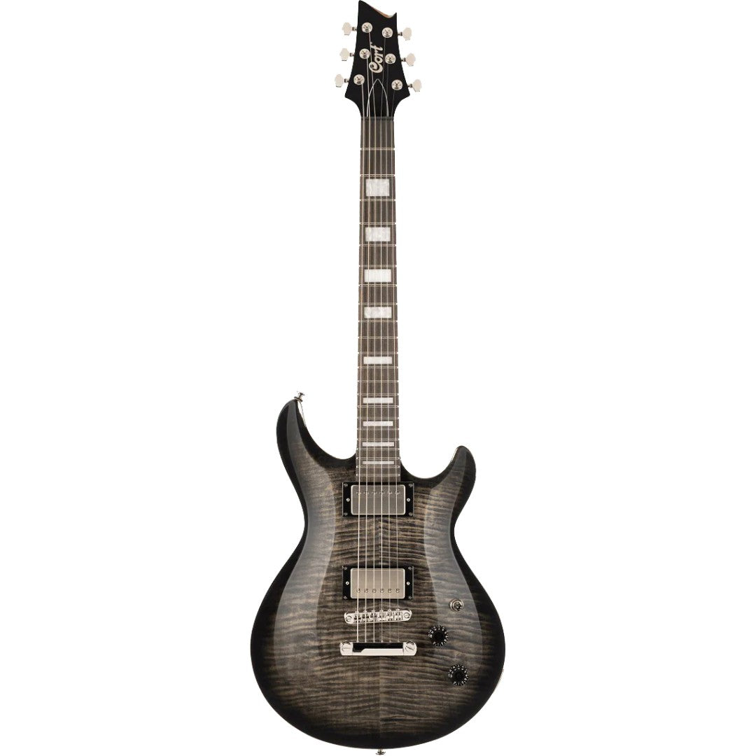 Cort M600 Electric Guitar - Trans Black Burst