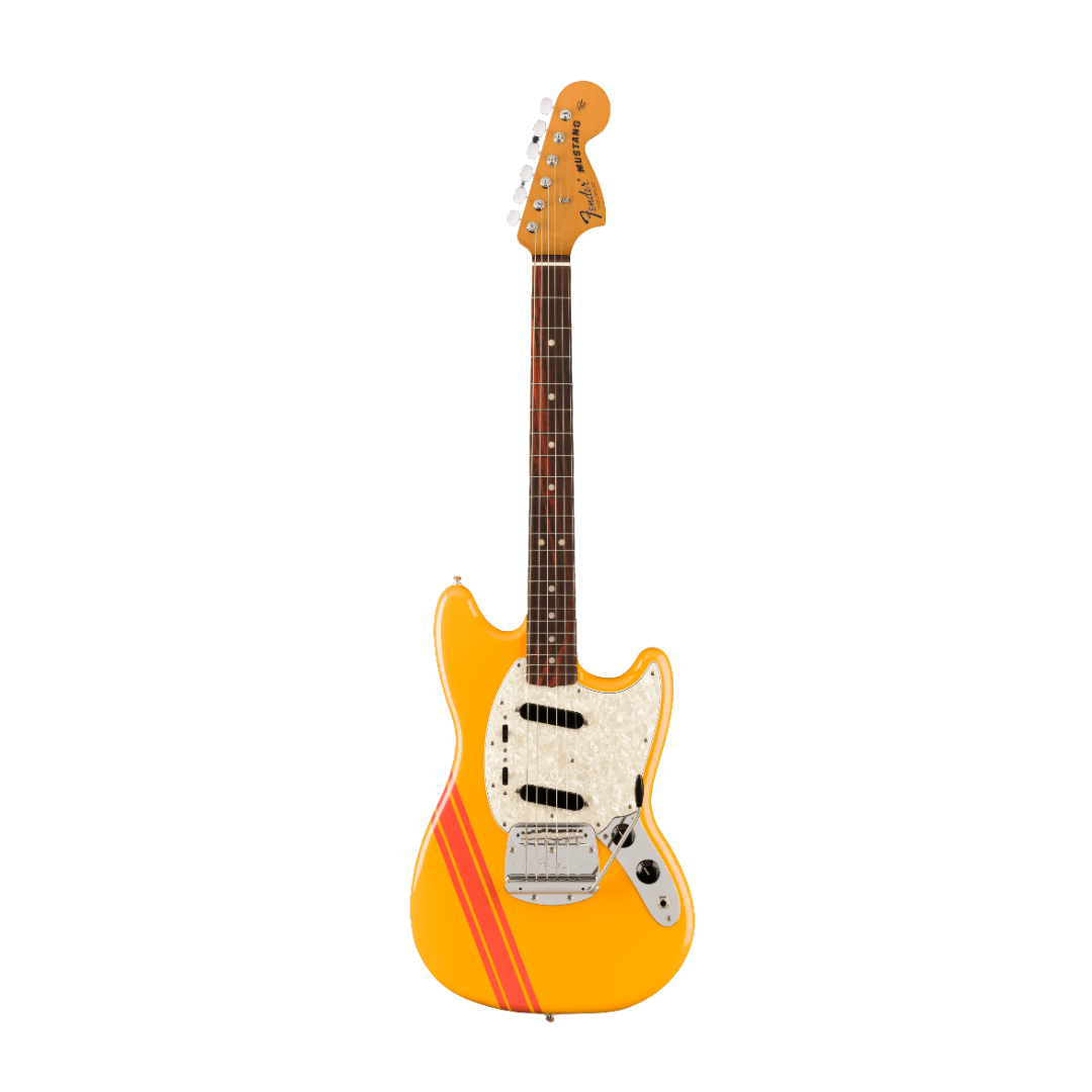 Fender Vintera® II '70s Competition Mustang® - Competition Orange, Rosewood Fingerboard