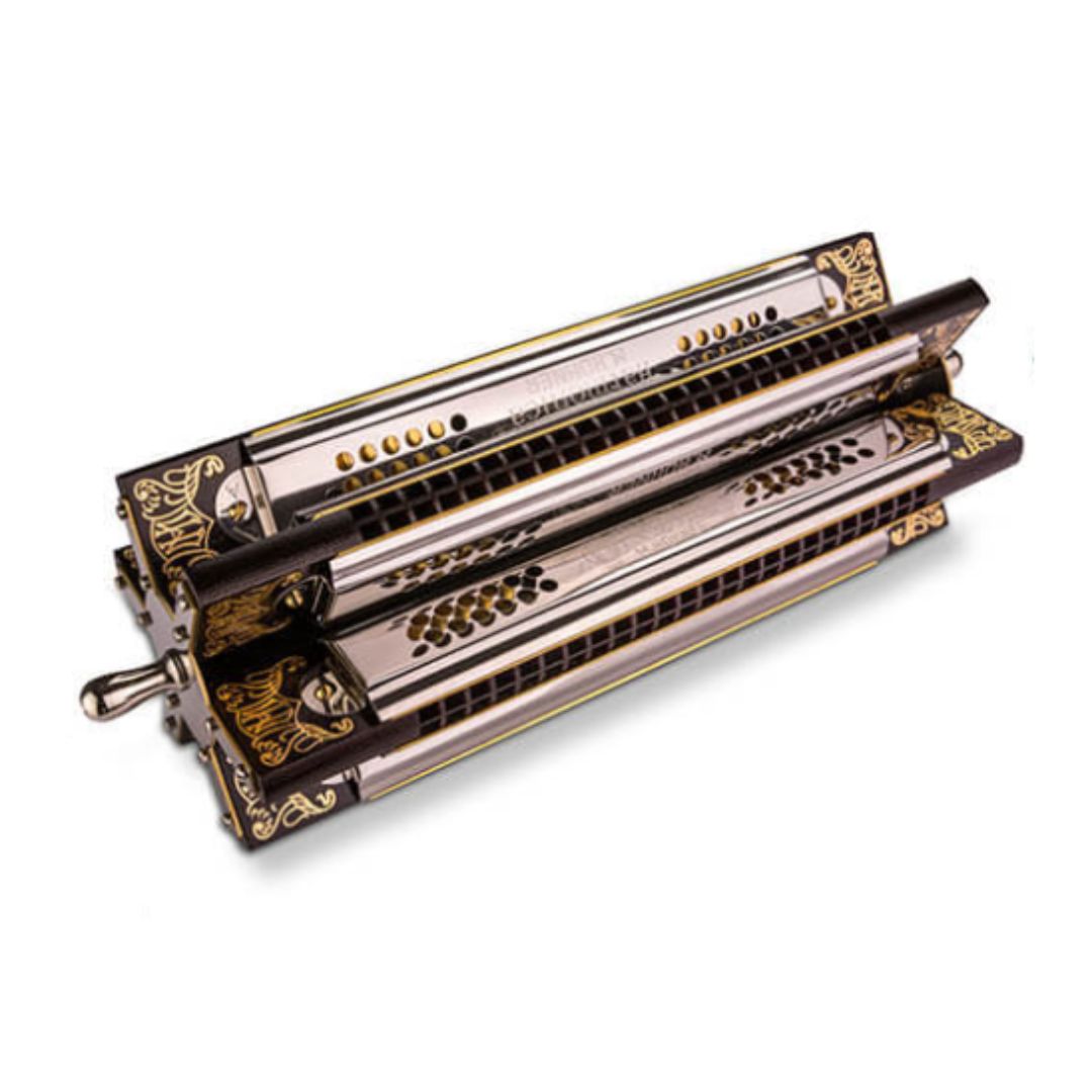 Hohner ‘Kreuzwender’ Tremolo Sextet Harmonicas, Keys of C/D/F/G/A/Bb