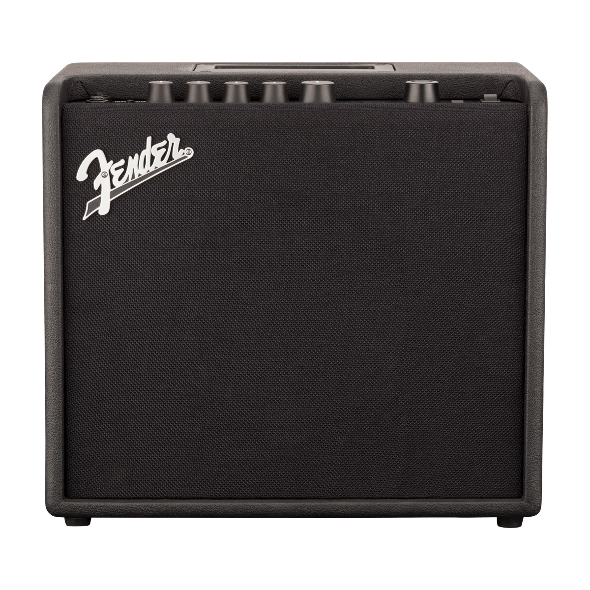 Fender guitar amplifier on a black background