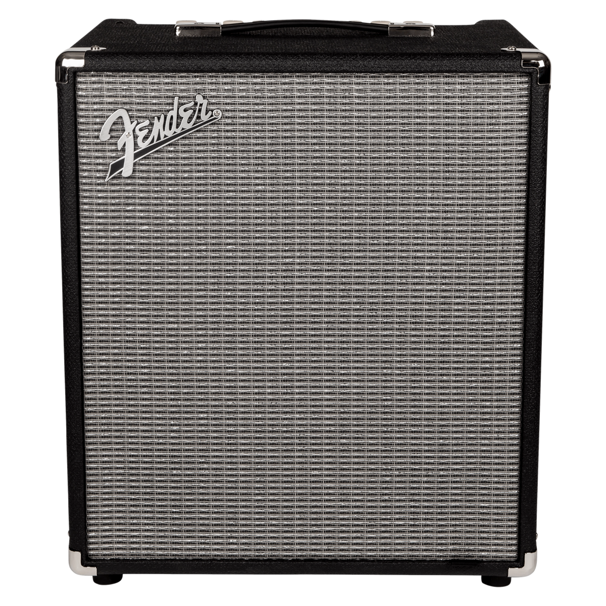 Fender amplifier cabinet with brand logo on a white background