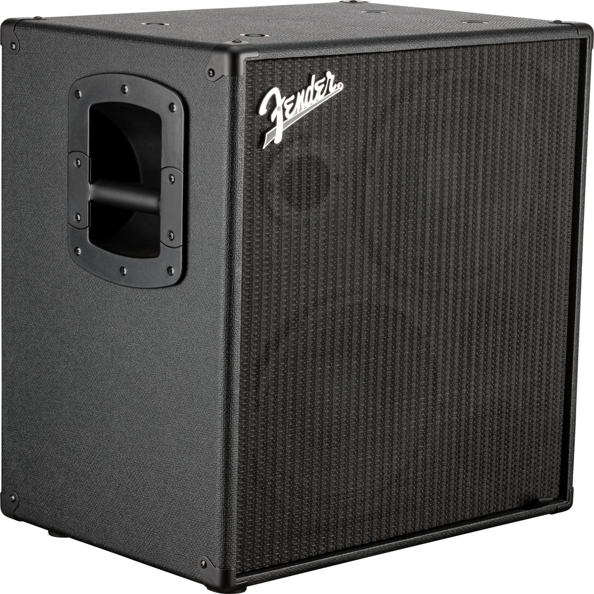 Fender speaker cabinet on a white background