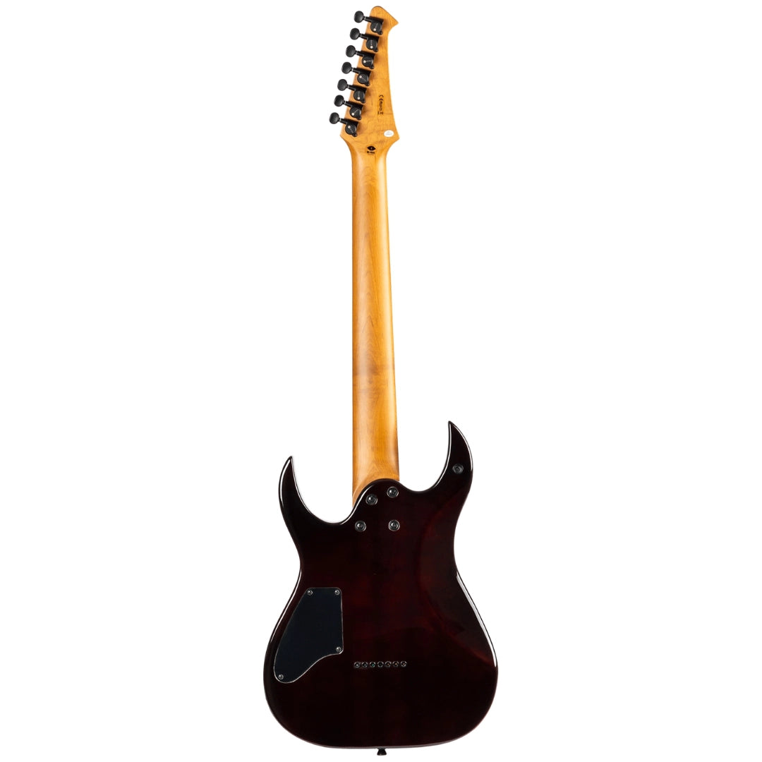 Spira S-457 TPP 7-String Electric Guitar (Trans Purple)