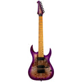 Spira S-457 TPP 7-String Electric Guitar (Trans Purple)