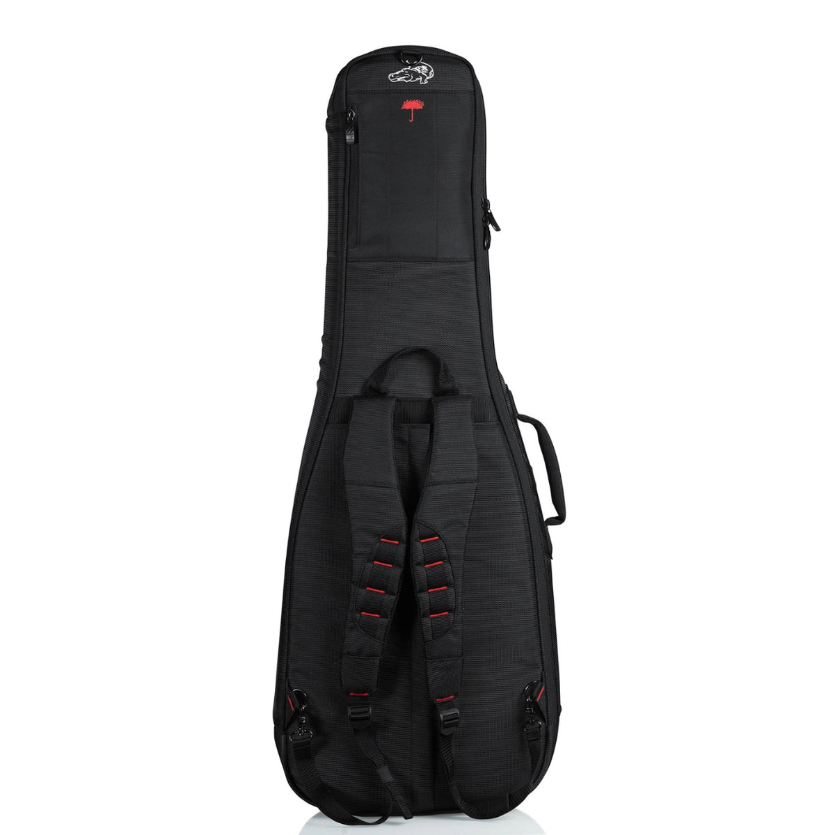 ProGo Series Ultimate Gig Bag for 2 Electric Guitars with Rain Cover – Black