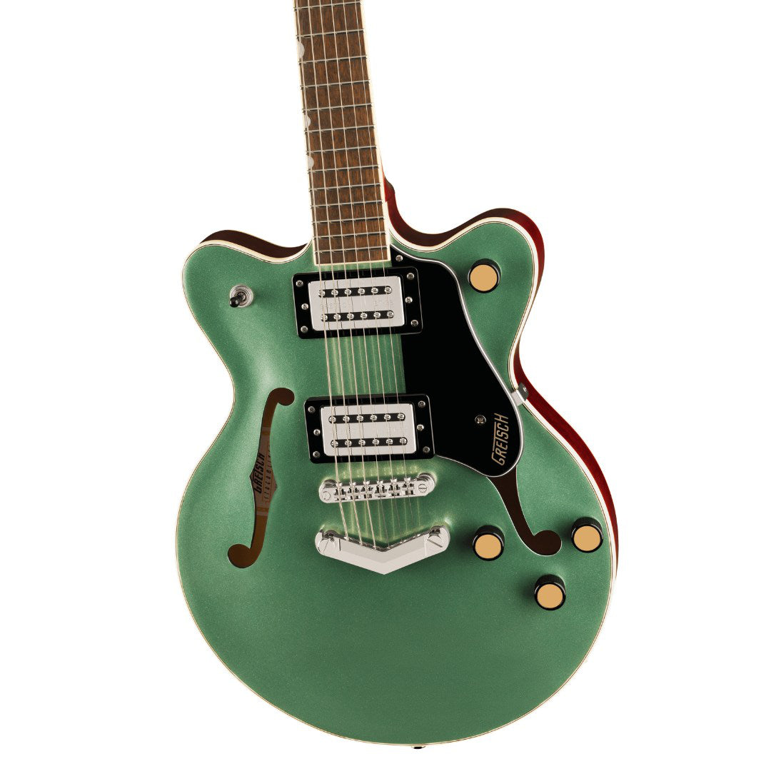 Gretsch G2655 Streamliner Center Block Jr. Double-Cut Guitar - Steel Olive