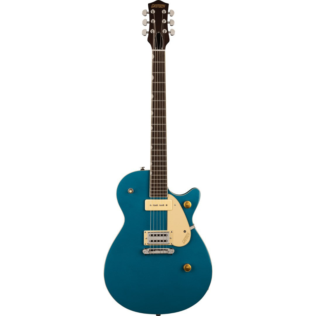 Gretsch electric guitar on a white background