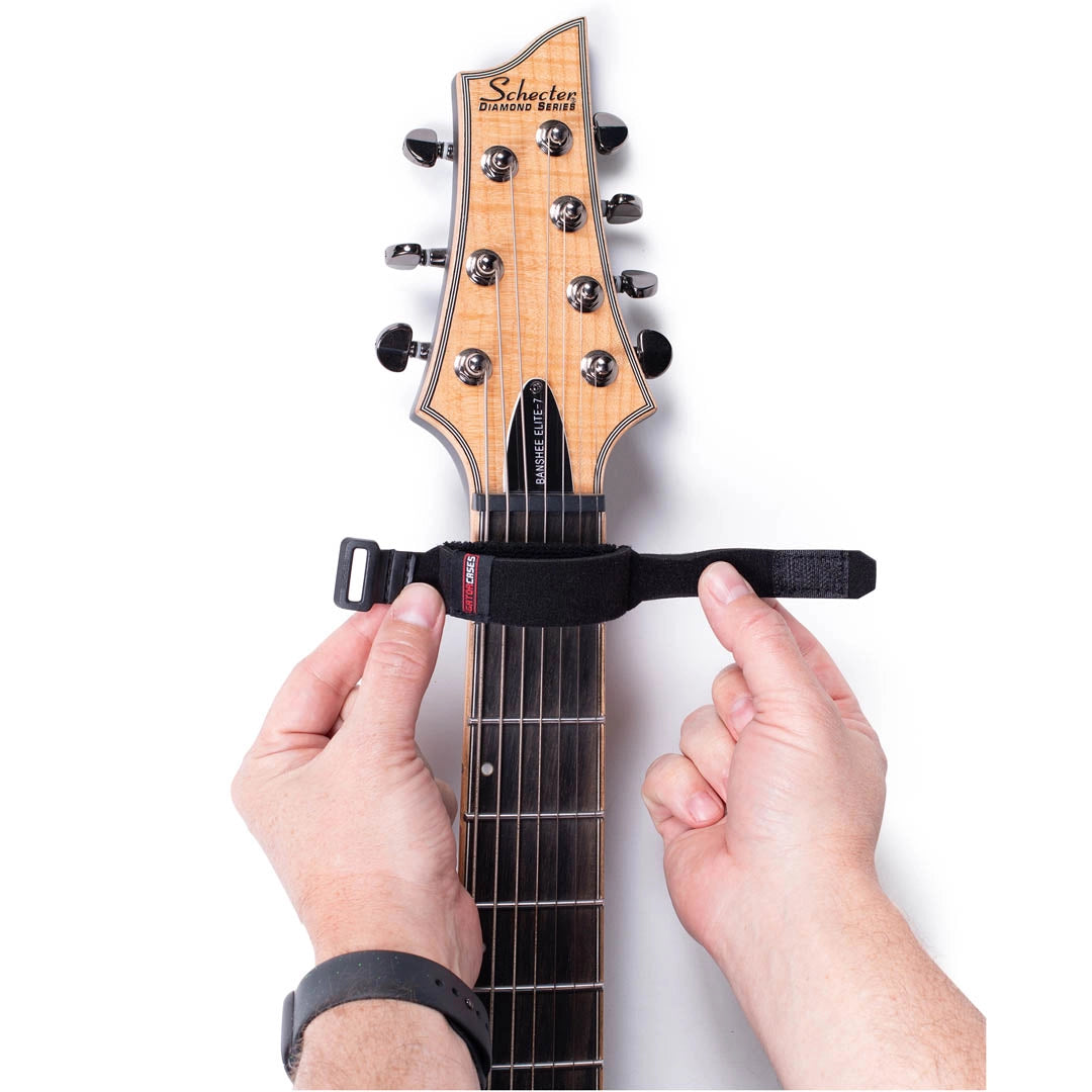 Gator Fret Mute String Dampener – Size Large (Black) for 8-String Guitars & 6-String Basses