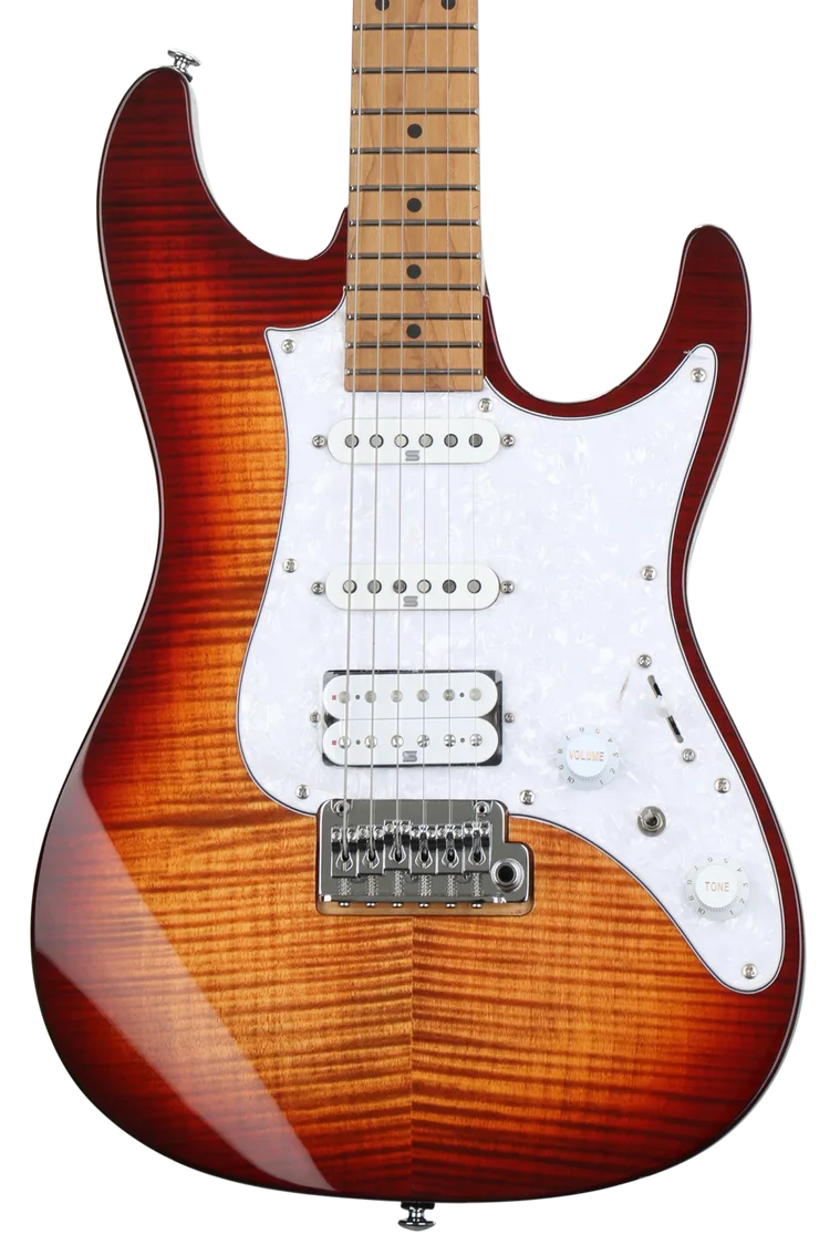 Ibanez Premium AZ224F Electric Guitar - Brown Topaz Burst