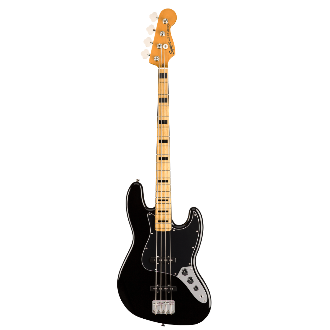 Squier Classic Vibe '70s Jazz Bass - Black, Maple Fingerboard