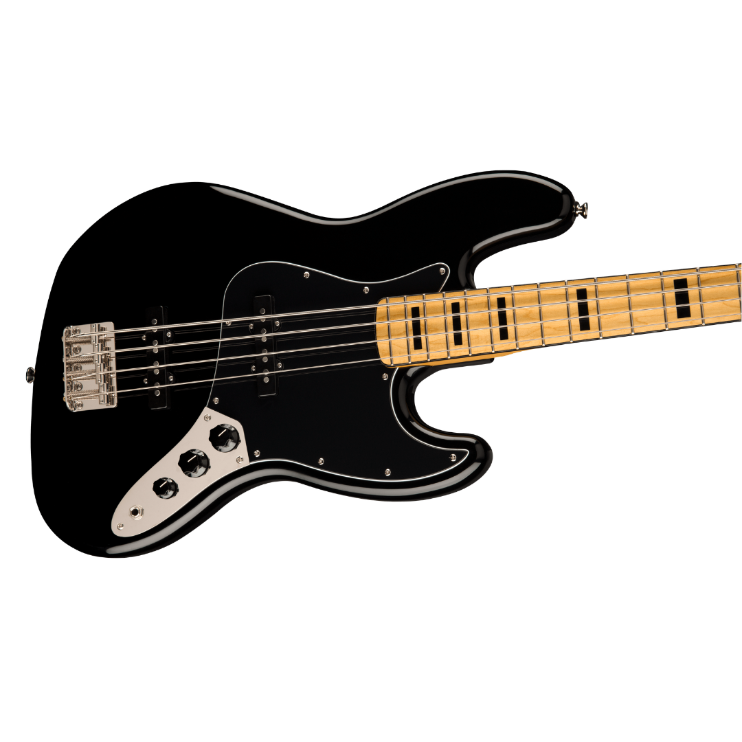 Squier Classic Vibe '70s Jazz Bass - Black, Maple Fingerboard