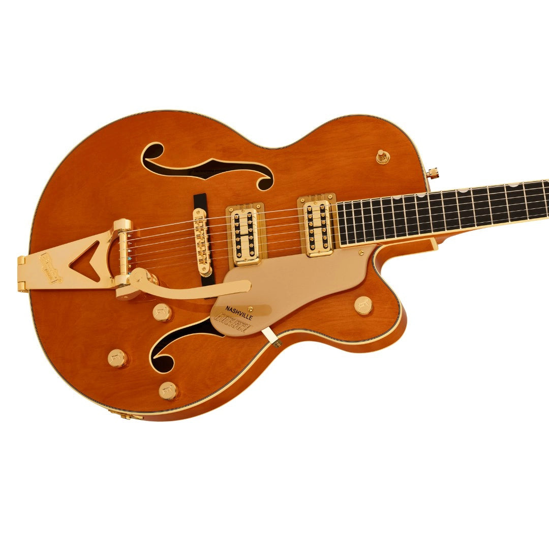 Gretsch Synchromatic Nashville G6120 Hollow Body Guitar - 50's Orange Stain
