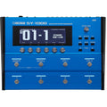 Blue Boss SY-1000 guitar synthesizer on a white background