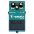 Boss Tremolo TR-2 guitar effects pedal on a white background