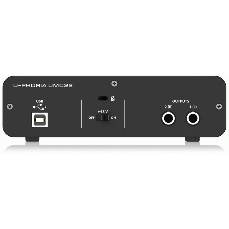 BEHRINGER U-PHORIA UMC22 INTERFACE (10 PER CARTON)