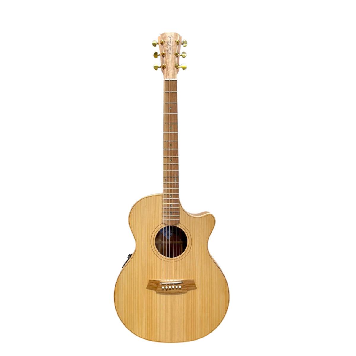 Cole Clark AN2EC-BLBL-AE-HSS True Hybrid Acoustic-Electric Guitar