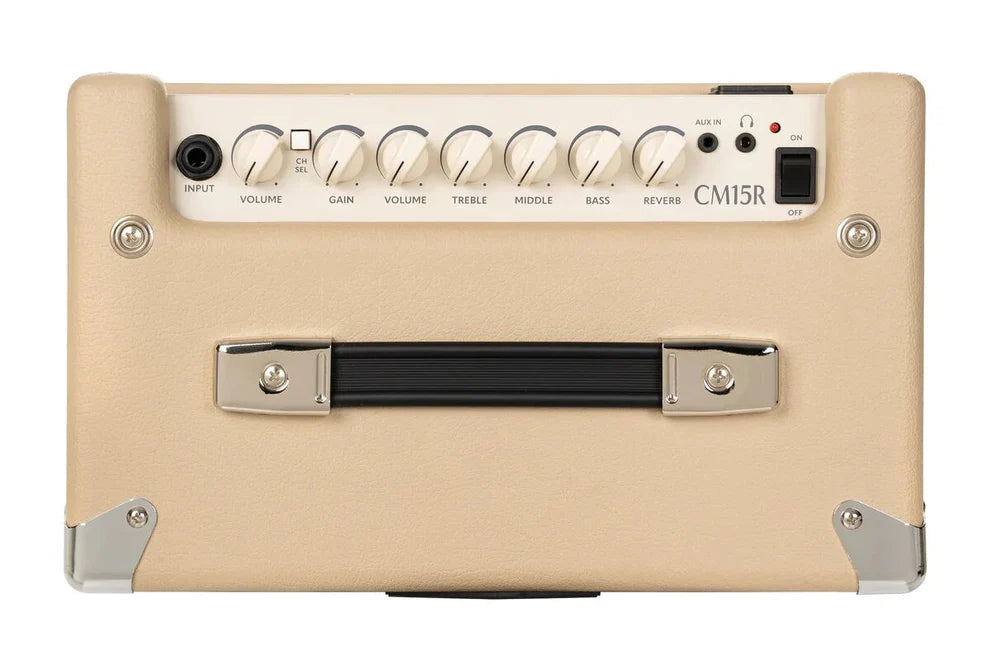 Cort CM15R WTS 15W Guitar Combo Amp - White Sand