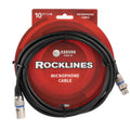 Carson ROM10L 10 ft XLR Microphone Cable Male to Female