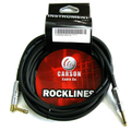 Carson ROK10SL 10 Foot Noiseless Guitar Cable Straight/Right Angle