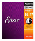 Elixir 11152 NANOWEB 80/20 Bronze 12-String Acoustic Guitar Strings (Light Gauge)
