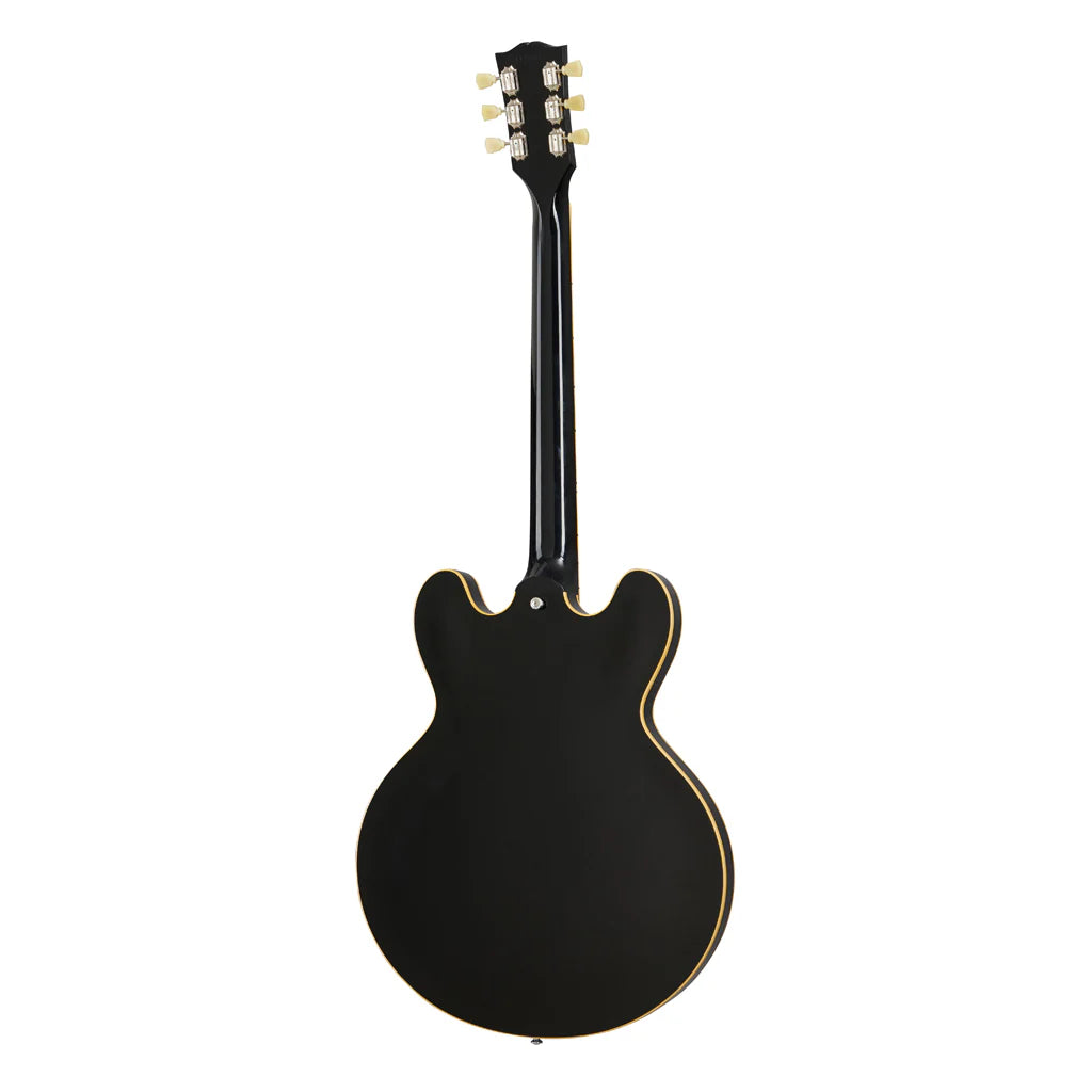 Gibson ES-335 Dot Semi-Hollow Electric Guitar - Vintage Ebony with Hard Case