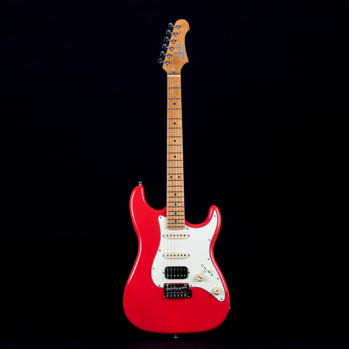 Jet JS-400-CRD Electric Guitar (Coral Red, HSS)