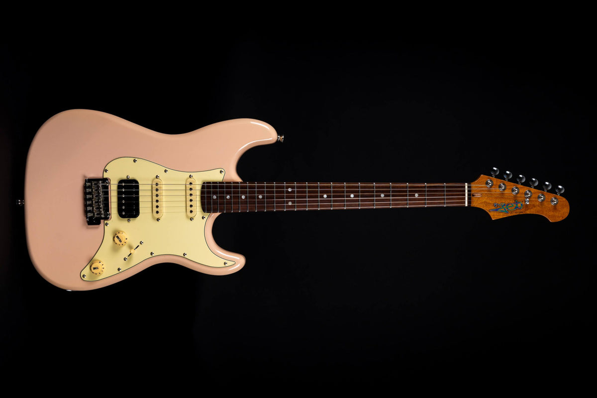 Jet JS-400 Electric Guitar (Shell Pink, Rosewood Fretboard)