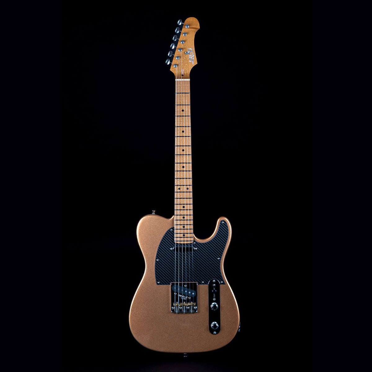Jet Elite JT-30 T-Style Electric Guitar (Metallic Gold)