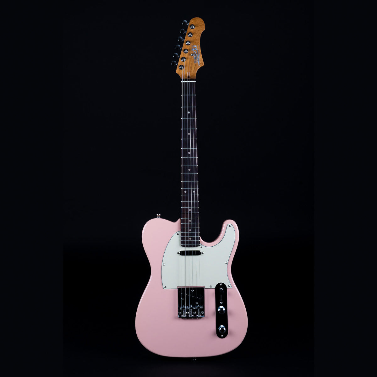 Jet JT-300 Electric Guitar (Shell Pink, Roasted Poplar Body)