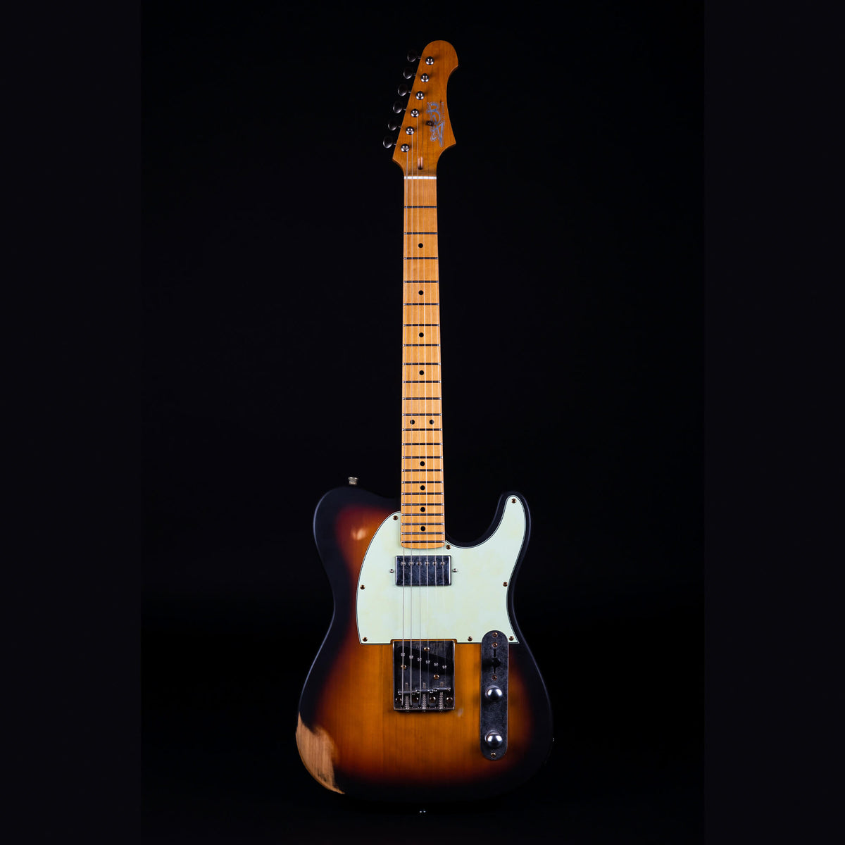 Jet JT-350 Relic Electric Guitar (Sunburst)
