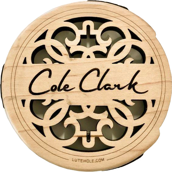 LuteHole Angel – US Made Feedback Suppressor for Cole Clark Angel Guitars