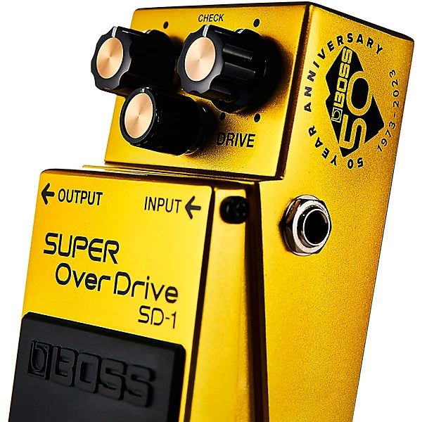 BOSS SD-1-B50A 50th Anniversary Limited Edition Super OverDrive Pedal