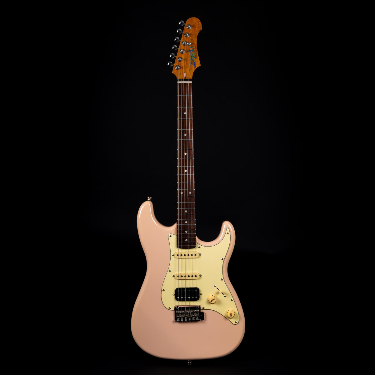 Jet JS-400 Electric Guitar (Shell Pink, Rosewood Fretboard)
