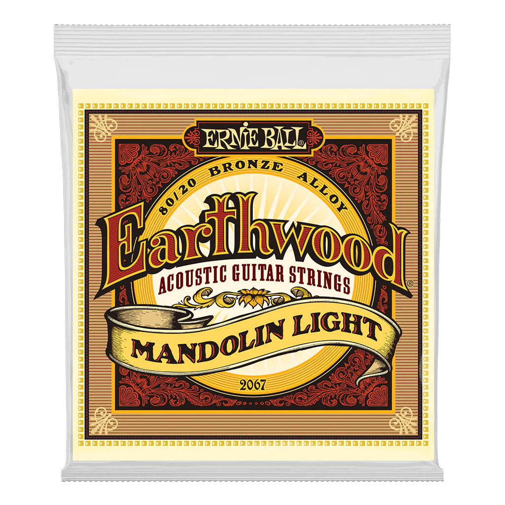 Ernie Ball Earthwood 80/20 Bronze Light Mandolin Strings - 9-34 Loop End