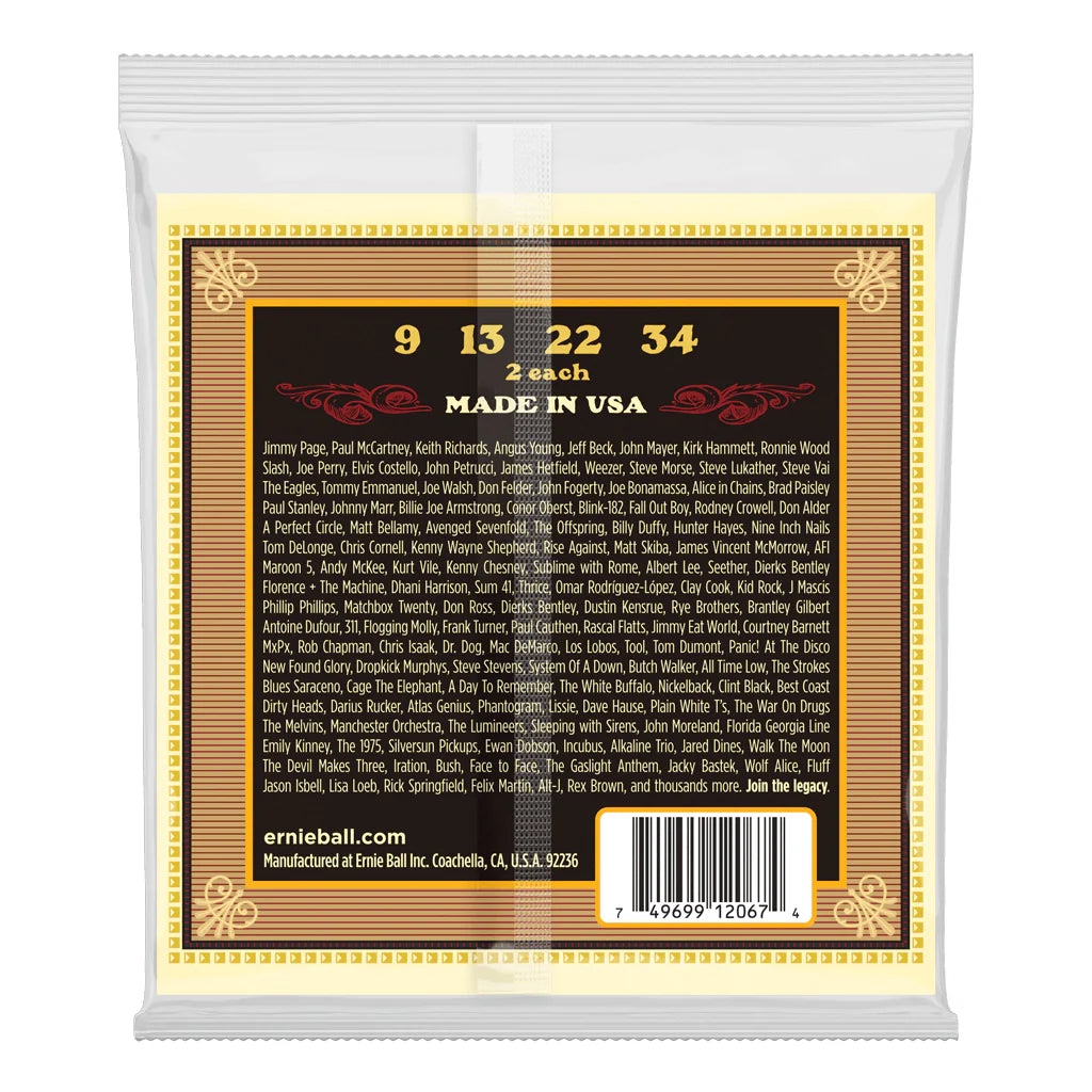 Ernie Ball Earthwood 80/20 Bronze Light Mandolin Strings - 9-34 Loop End