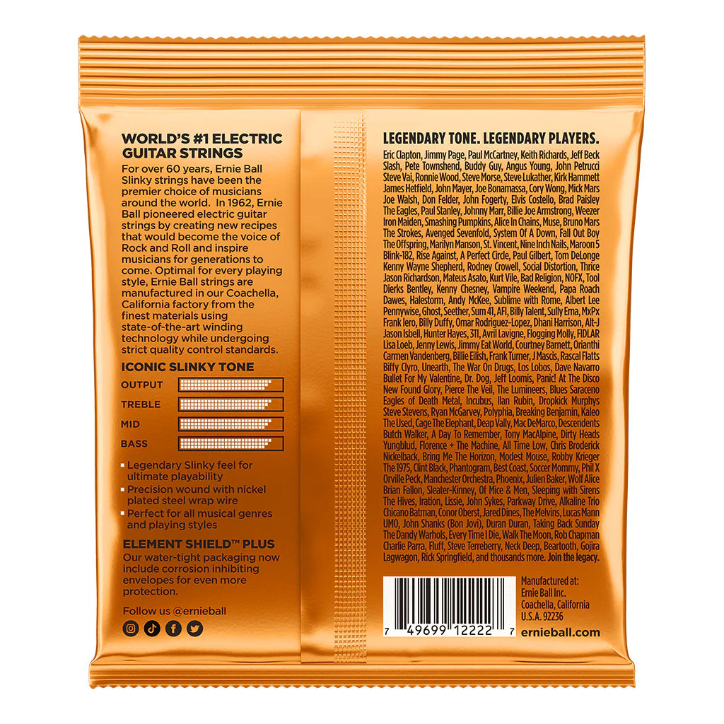Ernie Ball Hybrid Slinky Nickel Wound Electric Guitar Strings - 9-46 Gauge