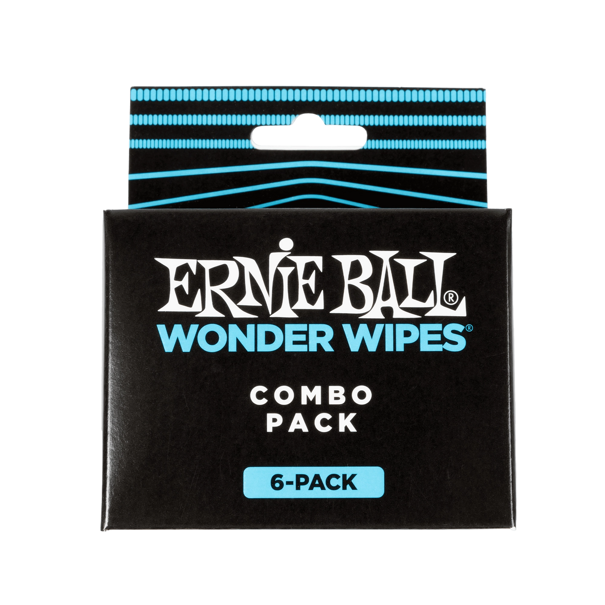 Ernie Ball Wonder Wipes Multi-pack - Instrument Care Combo (6 Wipes)