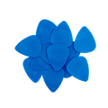 Ernie Ball Nylon Guitar Picks - Thin 0.53mm Blue (12 Pack)