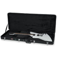 Extreme Guitar Wood Case for Flying V & Explorer Models – Black Hard Shell