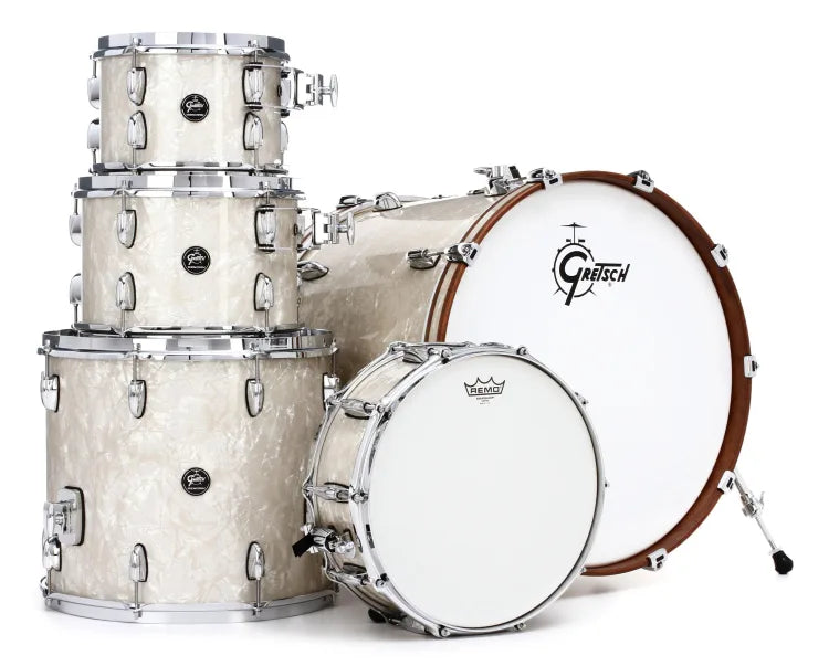 Gretsch Renown RN2-E825 5-Piece Shell Pack with Snare Drum - Vintage Pearl