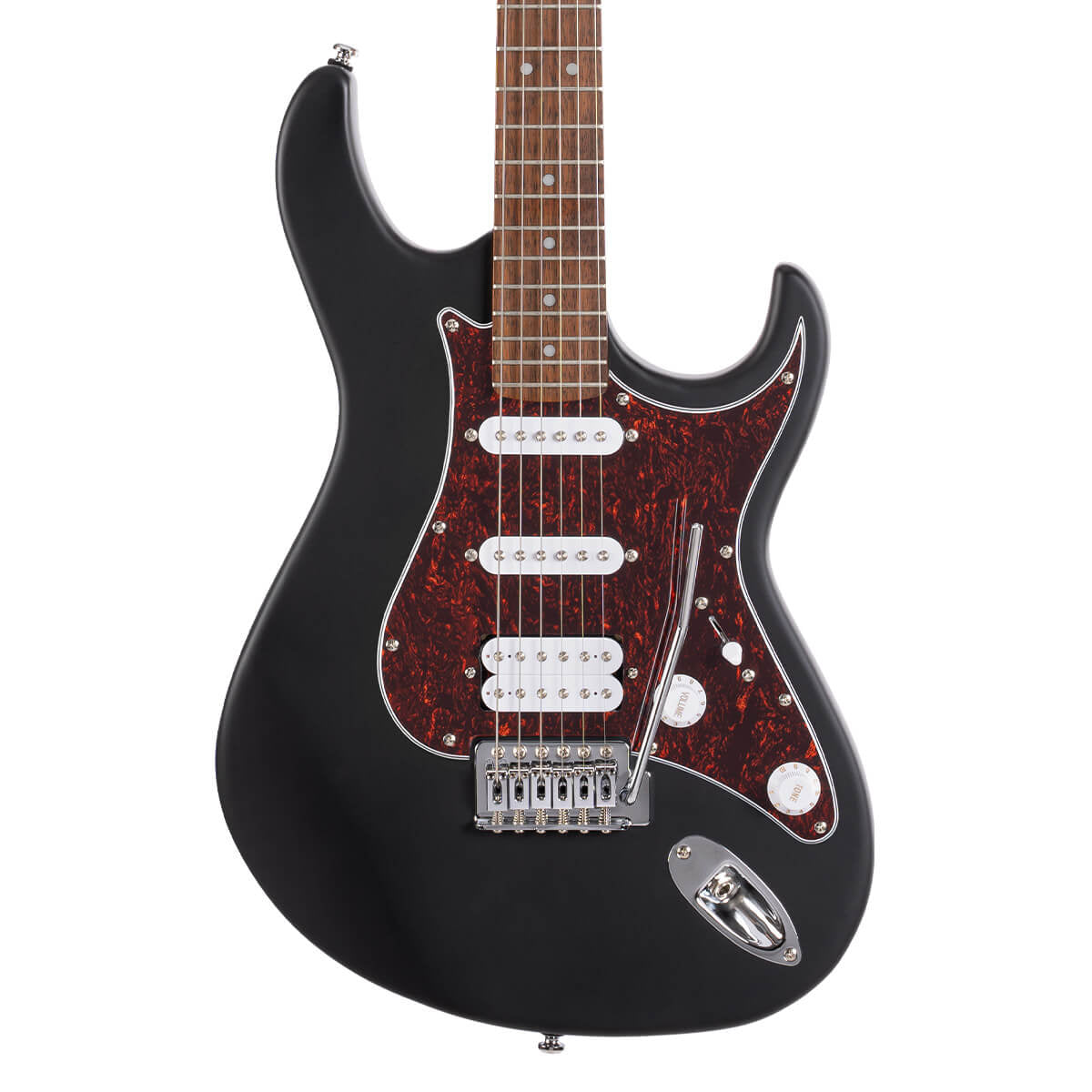 Cort G110 HSS Electric Guitar - Open Pore Black