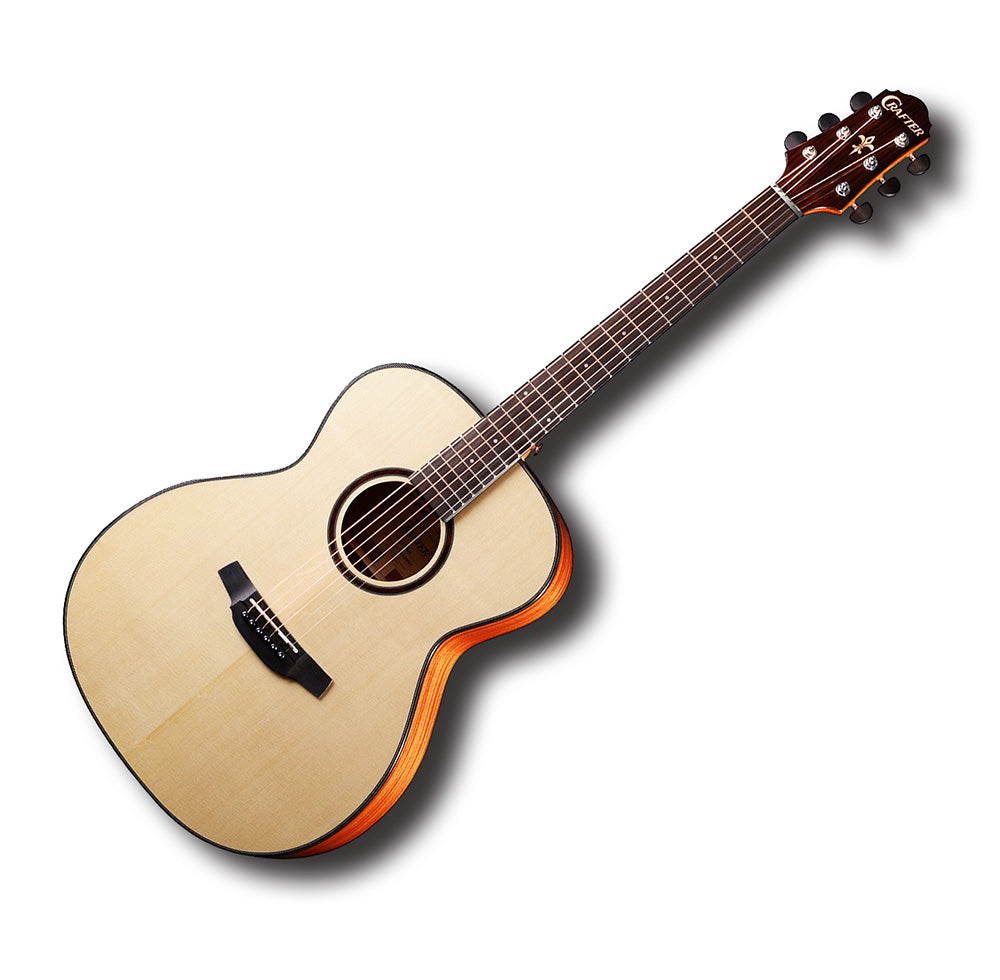 Crafter HT-500ce OM Solid Engelmann Spruce & Mahogany Electro-Acoustic