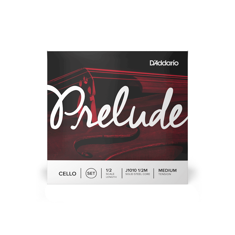 D'Addario Prelude 1/2 Size Cello String Set Medium