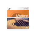 D'Addario EJ15-3D 3-Pack Acoustic Strings 10-47 Phosphor Bronze Extra Light
